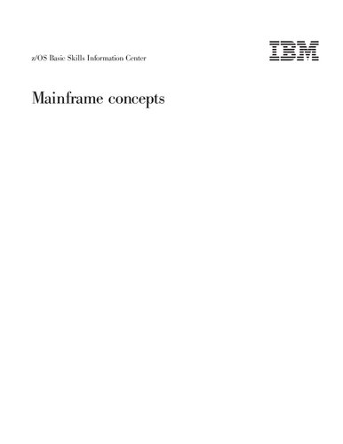 Zos Basic Skills Information Center Mainframe Concepts