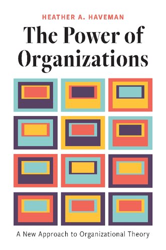 The Power Of Organizations A New Approach To Organizational Theory Heather A Haveman