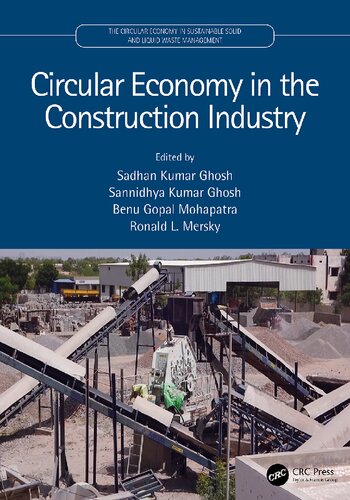 Circular Economy In The Construction Industry Sadhan Kumar Ghosh