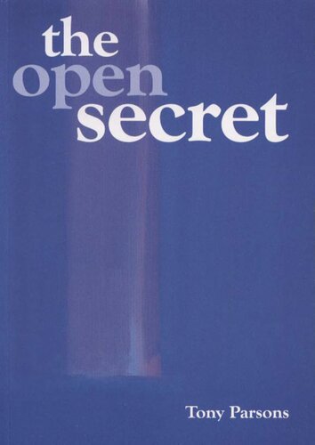 The Open Secret Tony Parsons