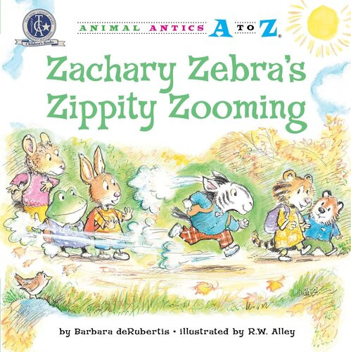 Zachary Zebras Zippity Zooming Readalong Ebook Barbara Derubertis R W Alley