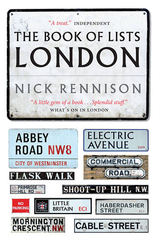 The Book Of Lists London Nick Rennison