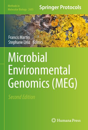 Microbial Environmental Genomics Meg 2nd Edition Francis Martin