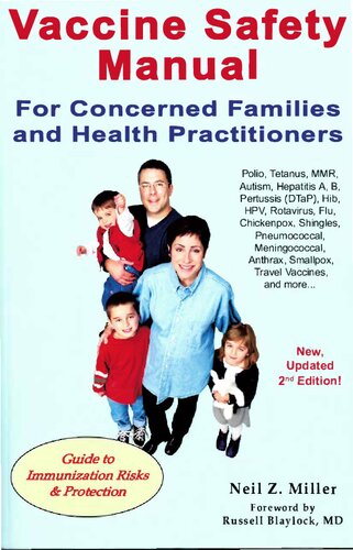 Vaccine Safety Manual 2nd Edition Neil Z Miller