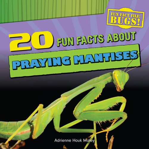 20 Fun Facts About Praying Mantises Readalong Ebook Adrienne Houk Maley