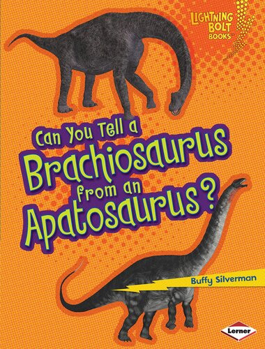Can You Tell A Brachiosaurus From An Apatosaurus Readalong Ebook Buffy Silverman