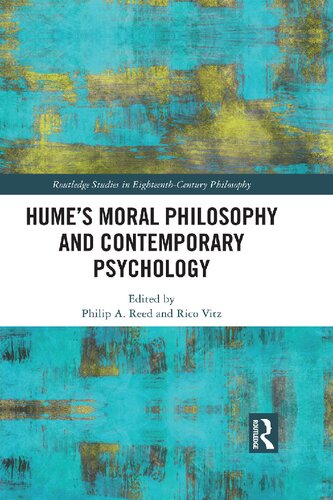 Humes Moral Philosophy And Contemporary Psychology Philip A Reed