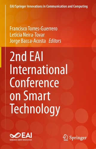 2nd Eai International Conference On Smart Technology Francisco Torresguerrero