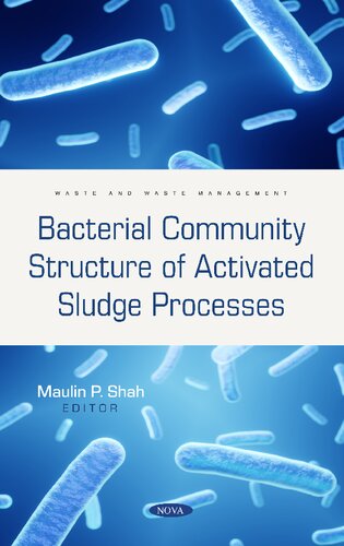 Bacterial Community Structure Of Activated Sludge Processes Maulin P Shah