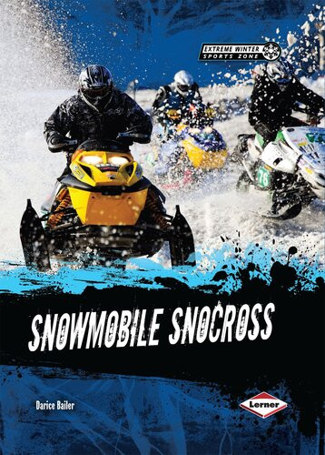 Snowmobile Snocross Readalong Ebook Darice Bailer