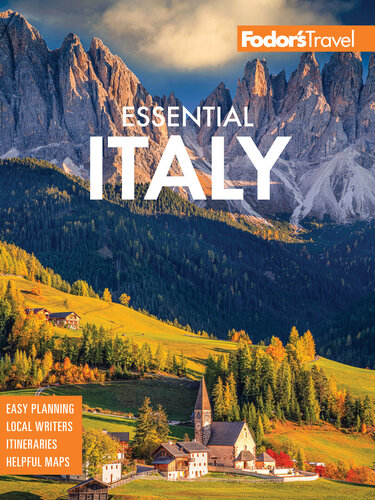 Fodors Essential Italy Fullcolor Travel Guide Fodors Travel Guides