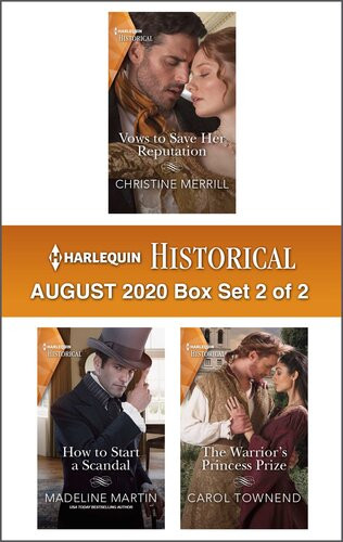 Harlequin Historical August 2020box Set 2 Of 2 Christine Merrill Madeline Martin Carol Townend