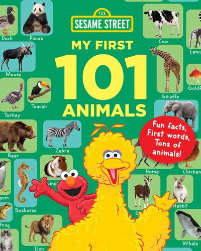 Sesame Street My First 101 Animals Sky Pony Press
