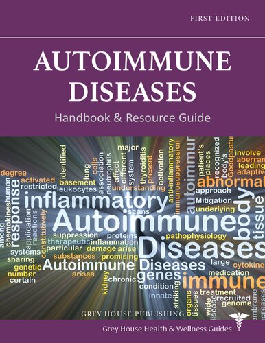 Autoimmune Disorders Handbook And Resource Guide 1st Edition Grey House Publishing