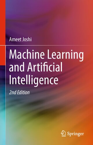 Machine Learning And Artificial Intelligence 2nd Edition Ameet V Joshi