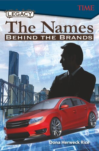 Legacy The Names Behind The Brands Readalong Ebook Dona Herweck Rice