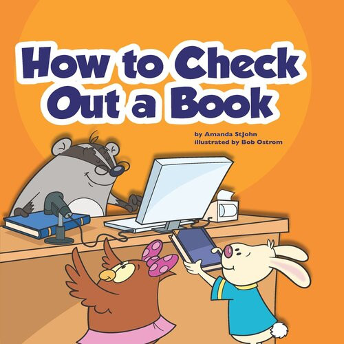 How To Check Out A Book Amanda Stjohn