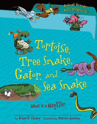 Tortoise Tree Snake Gator And Sea Snake What Is A Reptile Readalong Ebook Brian P Cleary