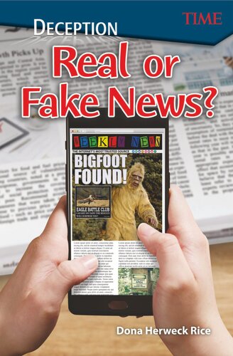 Deception Real Or Fake News Readalong Ebook 1st Edition Dona Herweck Rice
