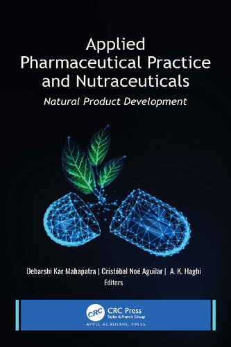 Applied Pharmaceutical Practice And Nutraceuticals Natural Product Development Cristbal No Aguilar