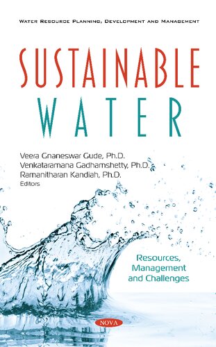 Sustainable Water Resources Management And Challenges Veera Gnaneswar Gude