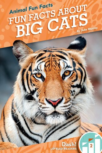 Fun Facts About Big Cats Readalong Ebook Julie Murray