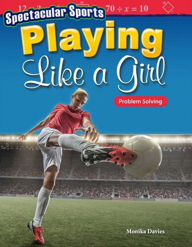 Spectacular Sports Playing Like A Girl Problem Solving Readalong Ebook Monika Davies