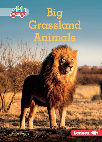 Big Grassland Animals Readalong Ebook Katie Peters