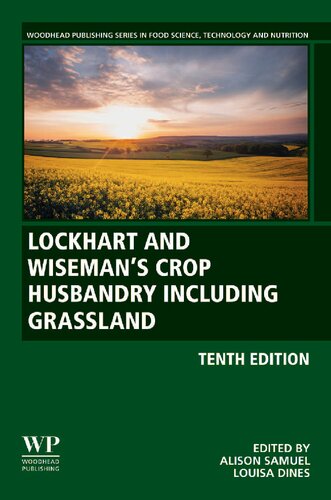 Lockhart And Wisemans Crop Husbandry Including Grassland 10th Edition Alison Samuel