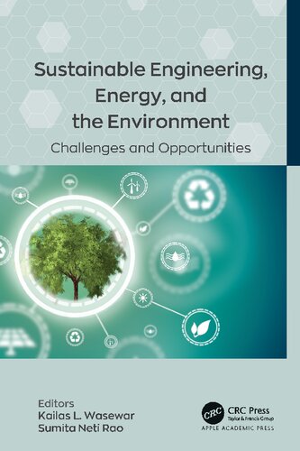 Sustainable Engineering Energy And The Environment Challenges And Opportunities Kailas L Wasewar