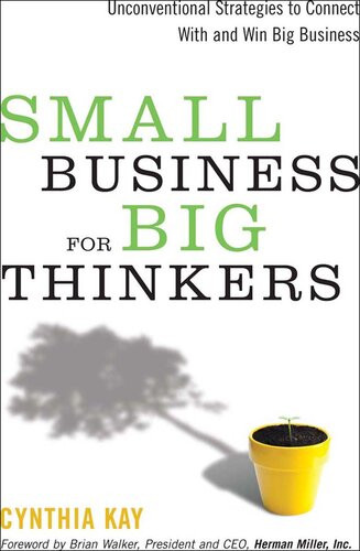 Small Business For Big Thinkers Unconventional Strategies To Connect With And Win Big Business Cynthia Kay