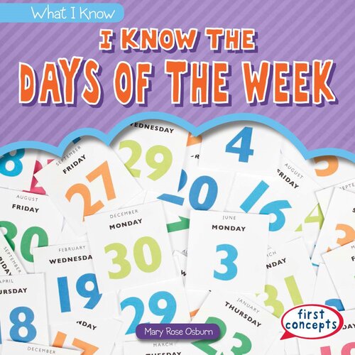 I Know The Days Of The Week Readalong Ebook Mary Rose Osburn