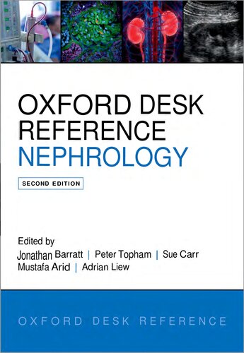Oxford Desk Reference Nephrology 2nd Edition Jonathan Barratt