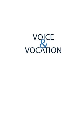 Voice And Vocation Maria S Kim