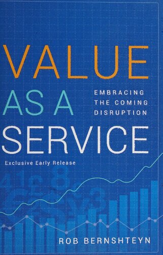 Value As A Service Exclusive Early Release Rob Bernshteyn