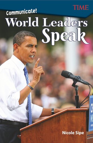 Communicate World Leaders Speak Readalong Ebook Nicole Sipe