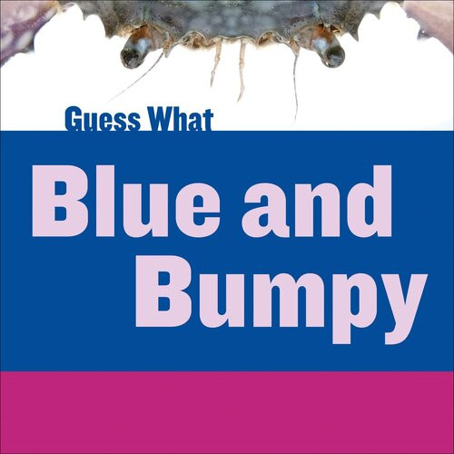 Blue And Bumpy Blue Crab Guess What Readalong Ebook Felicia Macheske