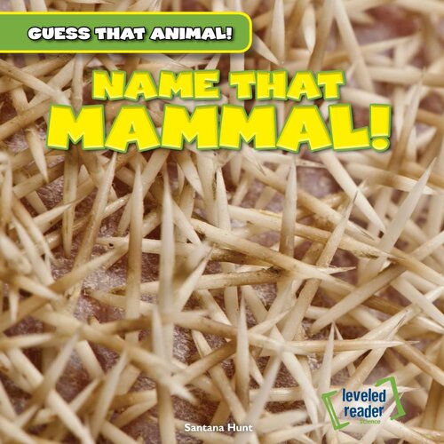 Name That Mammal Readalong Ebook Santana Hunt