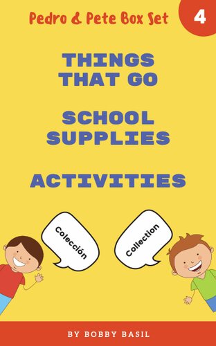 Learn Basic Spanish To English Words Things That Go School Supplies Activities Bobby Basil