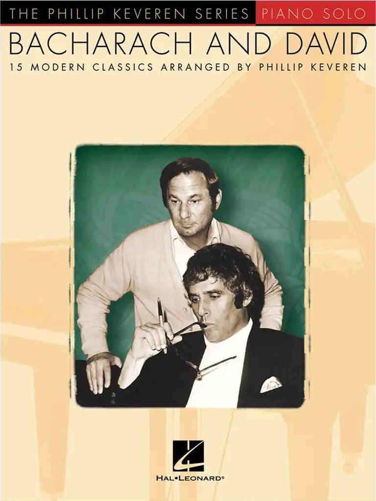 Bacharach And David 15 Modern Classics Burt Bacharach Phillip Keveren Arr