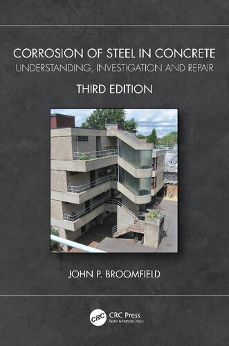 Corrosion Of Steel In Concrete 3rd Edition John P Broomfield