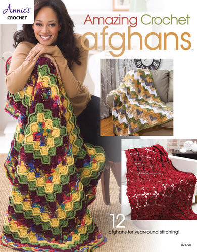 Annies Crochet Amazing Crochet Afghans 12 Designs Annies