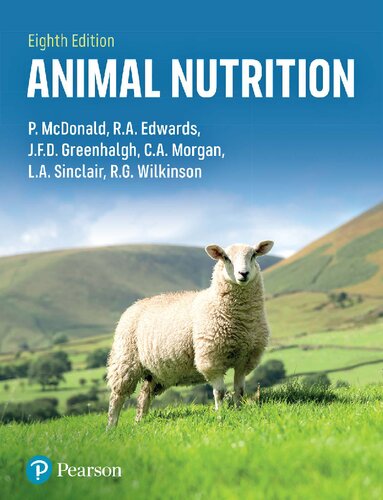 Animal Nutrition 8th Edition P Mcdonald Ra Edwards Jfd Greenhalgh