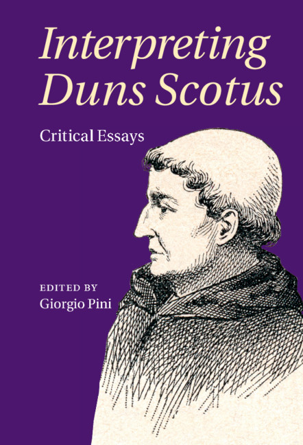 Interpreting Duns Scotus Critical Essays Giorgio Pini