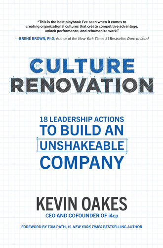 Culture Renovation 1st Edition Kevin Oakes