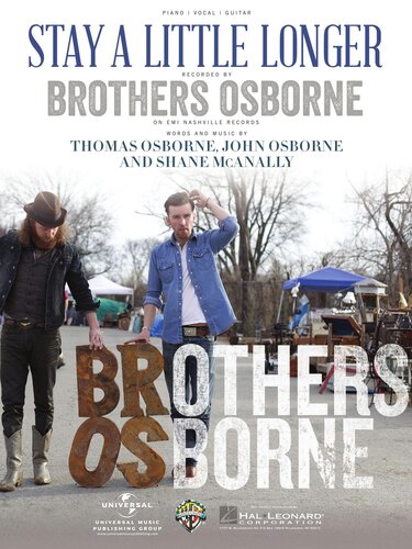 Stay A Little Longer Sheet Music Brothers Osborne