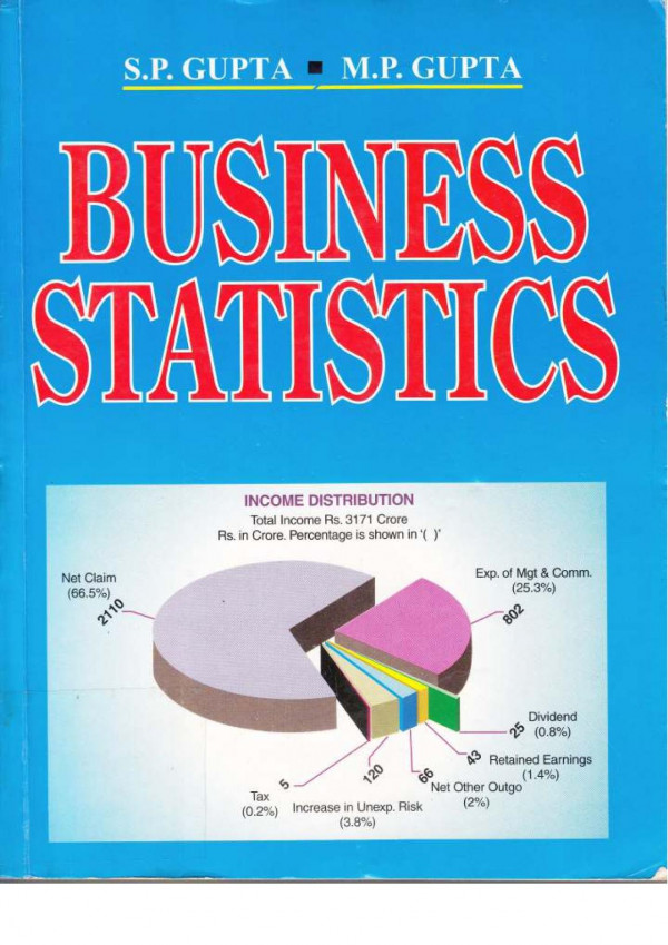 Business Statistics 16th Edition Spgupta Mp Gupta