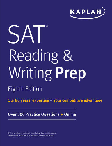 Sat Reading Writing Prep Over 300 Practice Questions Online Kaplan Test Prep