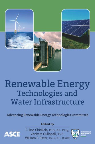 Renewable Energy Technologies And Water Infrastructure S Rao Chitikela