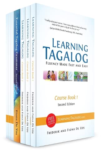 Learning Tagalog Fluency Made Fast And Easy Course Print Edition 7book Set Color Free Audio Download 2nd Edition Fiona De Vos